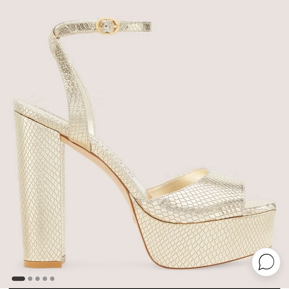 Stuart Weitzman Ryder II Platform Heels 8.5